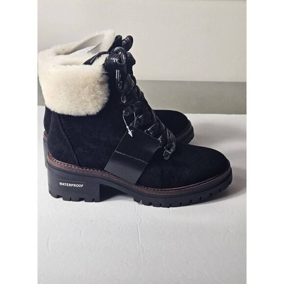 Clark's suede and shearling boots Nwob - Picture 4 of 15